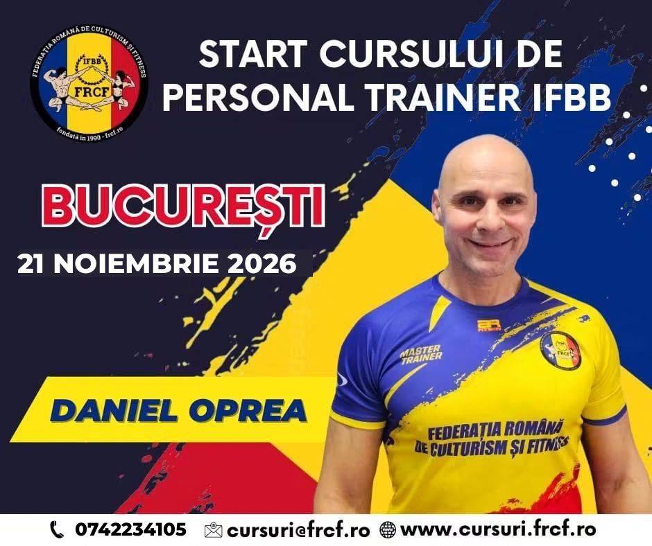 Curs Personal Trainer IFBB