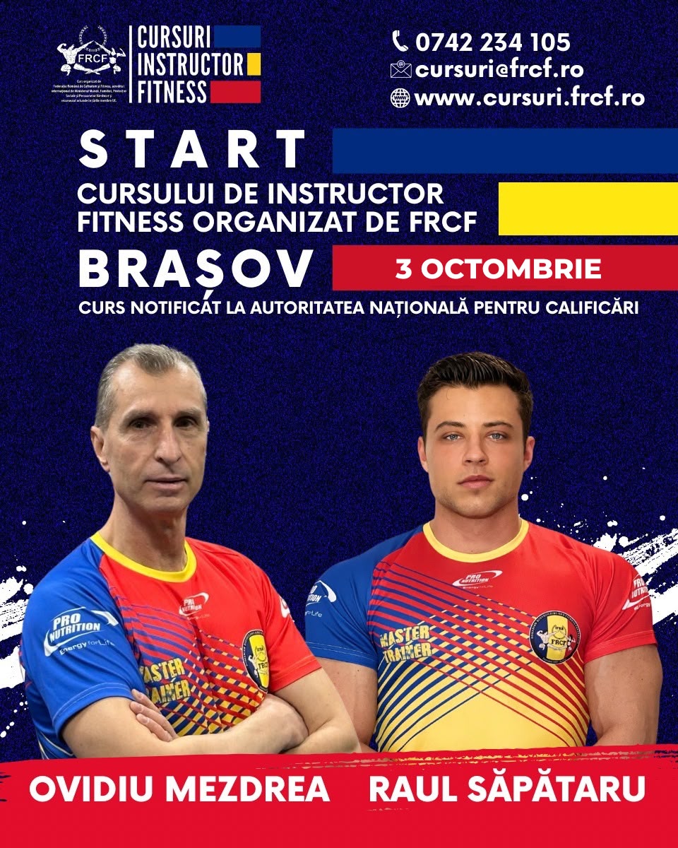 Curs Instructor Fitness